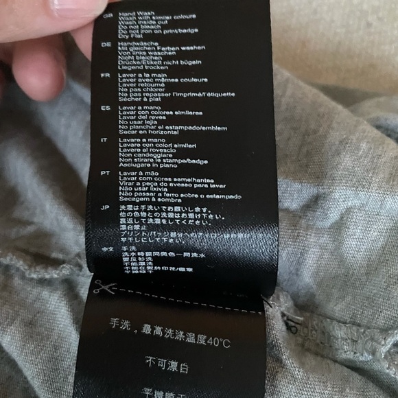 SCOTCH & SODA GREY BON VOYAGE GRAPHIC  TEE - P - Picture 10 of 11